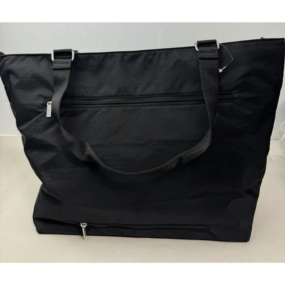 Baggallini Large Carry-All Black Travel Tote Bag